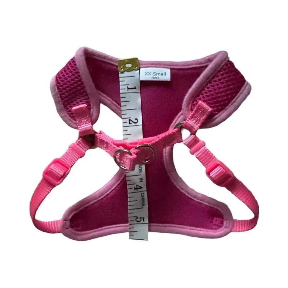 Cat Harness | XXS | Pink | Mesh | Harness